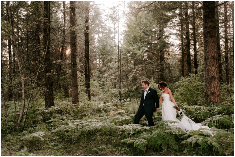 Portland, Oregon Wedding in the Woods Amanda + Taylor