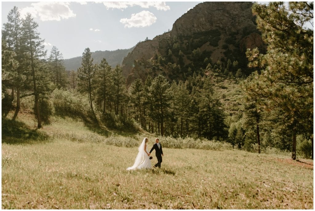 Cheyenne Mountain wedding in Colorado Springs