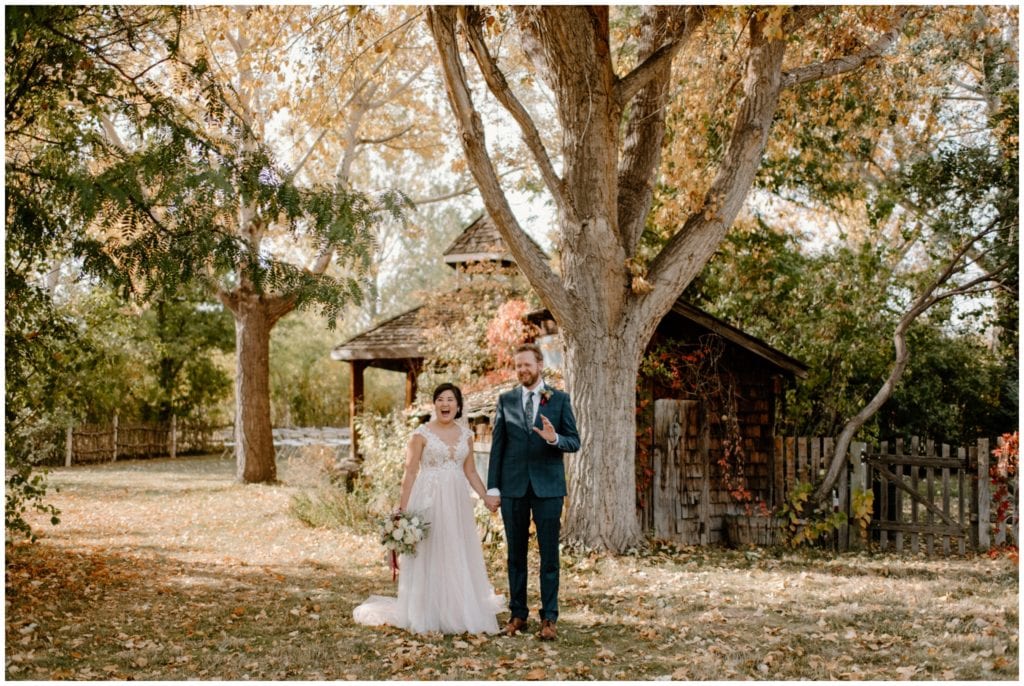 lone hawk farm wedding in longmont colorado