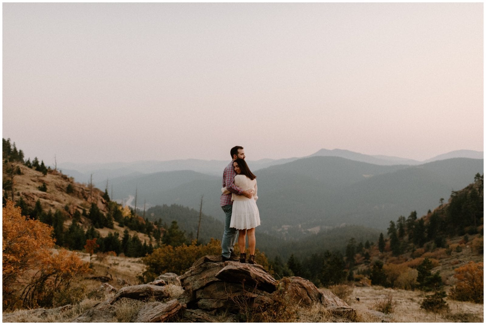 Mount Falcon West at Sunset Engagement Session