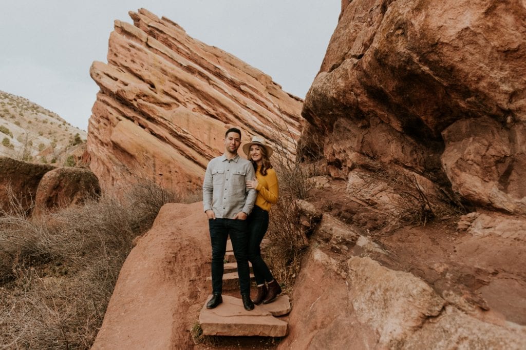 Red Rocks Engagement Session