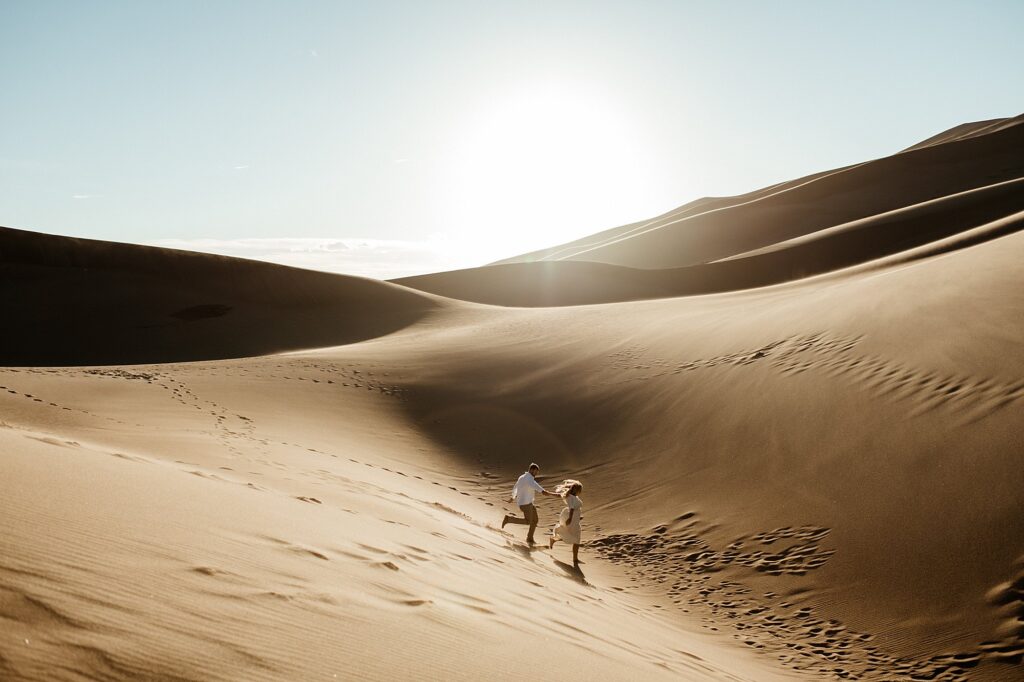 Great Sand Dunes National Park engagement session location