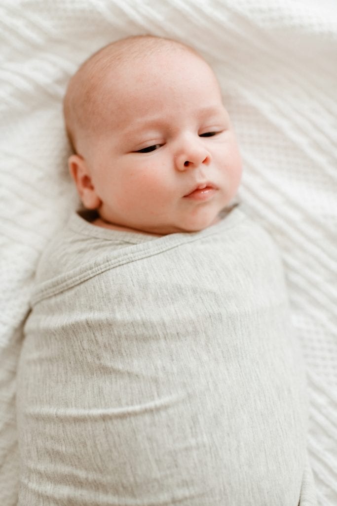 newborn in home photos