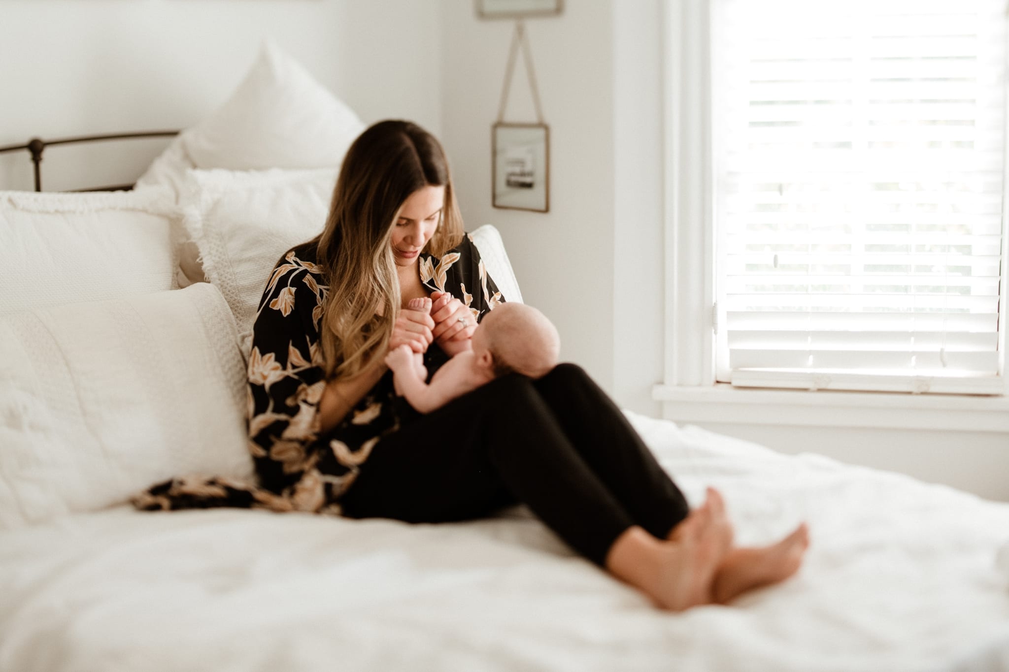 Newborn In Home Lifestyle Photos | Denver Photographer