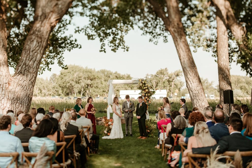 Boulder Flower Farm wedding