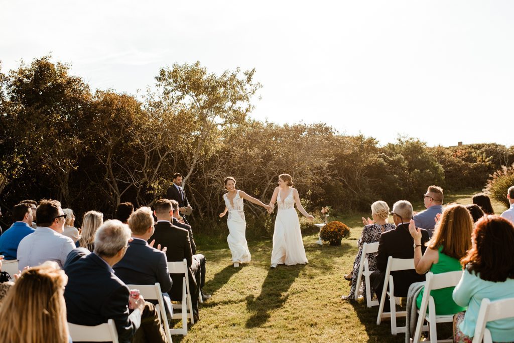 nanutcket backyard wedding