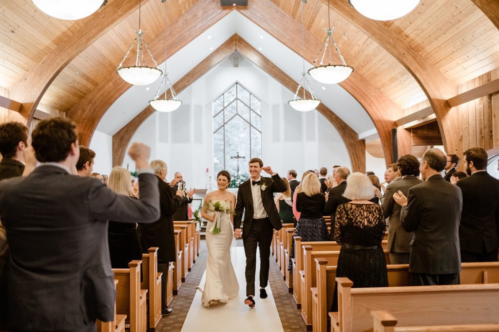 vail interfaith chapel wedding ceremony