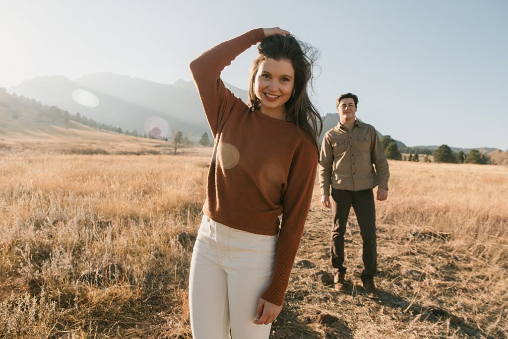 Engagement Outfit Ideas and Inspiration for couples in Colorado