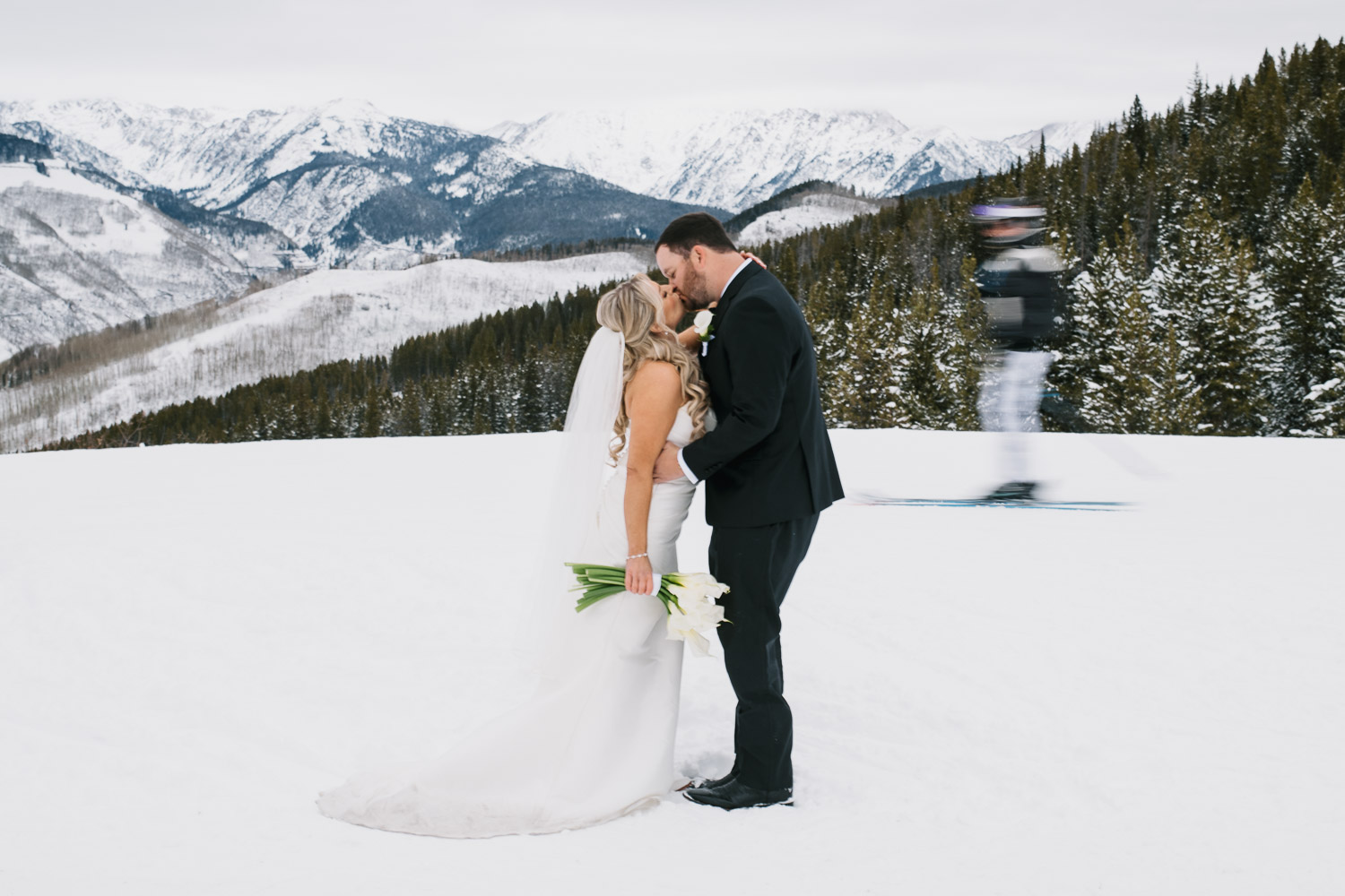 Vail winter elopement