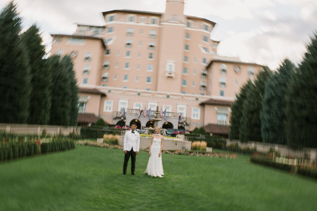 the broadmoor front lawn