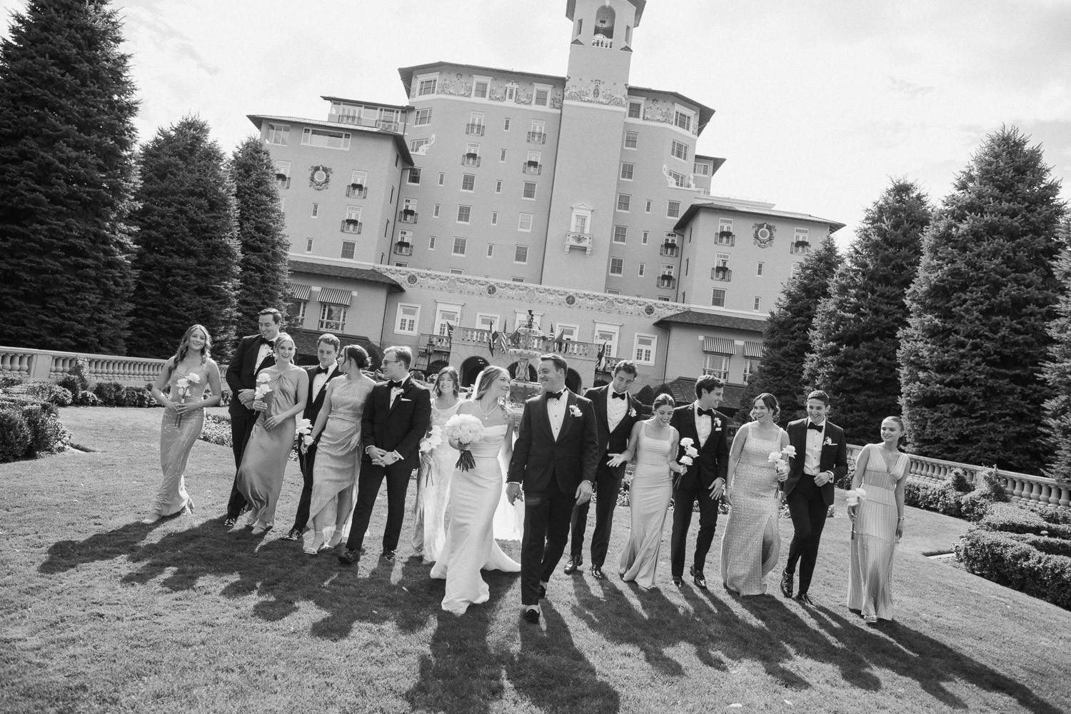 black tie wedding at the Broadmoor