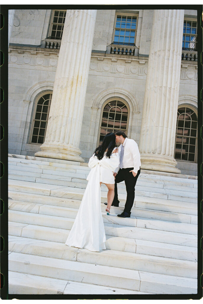 downtown Denver courthouse elopement on film