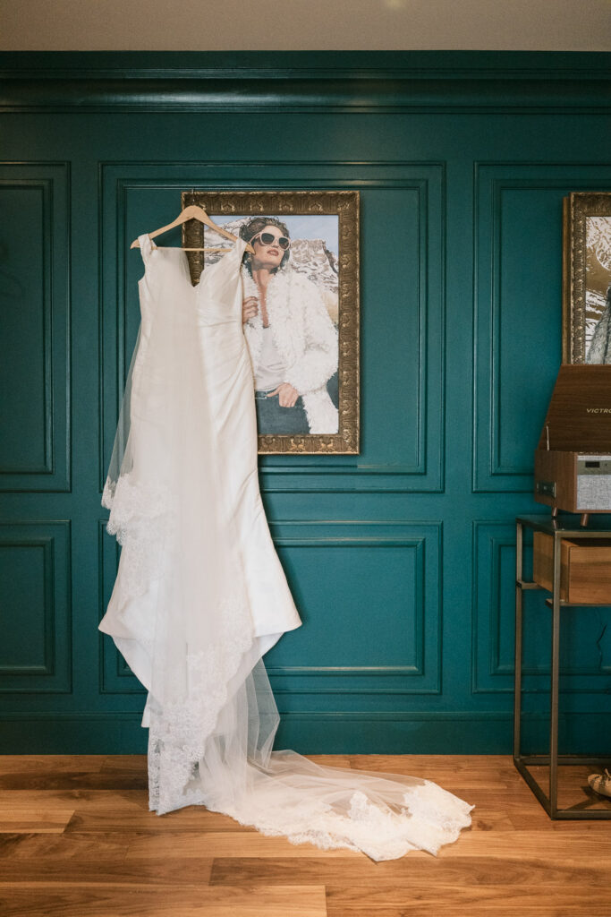 The getting ready suite for a The Elizabeth Hotel wedding